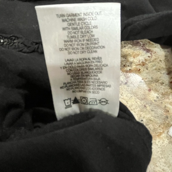 GIRLS SEQUIN LONG SLEEVE TOP SIZE 5/6 - Picture 6 of 6